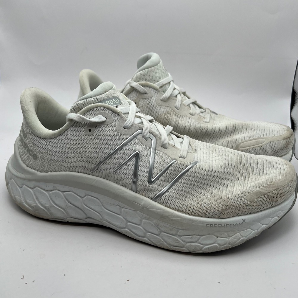 New Balance Fresh Foam X Kaiha Road White Silver Running Shoes Walking Mens 9.5